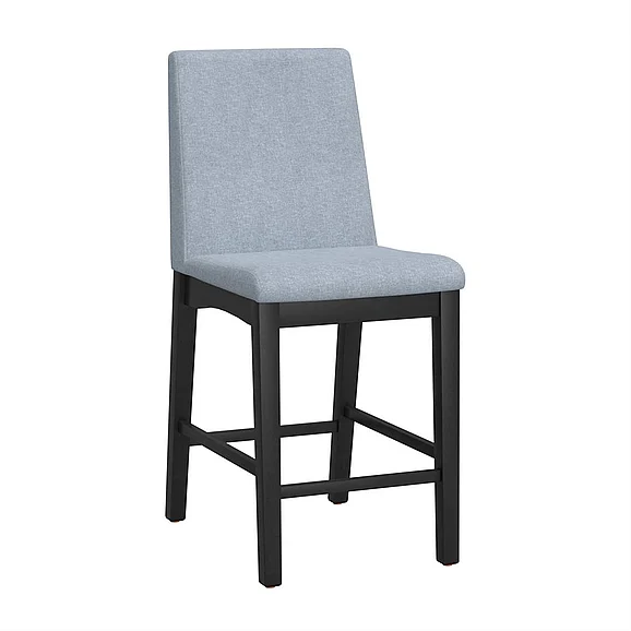 Emerald Home Madison - 5025 Gathering Stool (Set of 2) in Black 5025-55