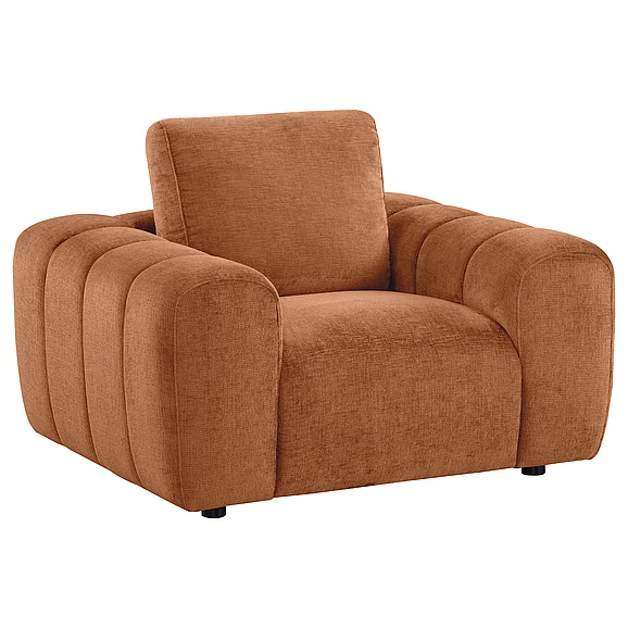 Coaster Burnett Accent Chair in Burnt Orange 504953