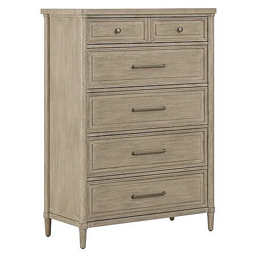 Liberty Furniture Rochelle Park 5 Drawer Chest in Smokey Taupe 508-BR41