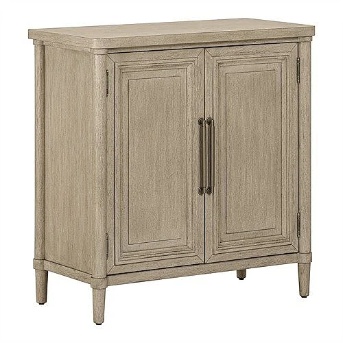 Liberty Furniture Rochelle Park Bedside Chest w/ Charging Station in Smokey Taupe 508-BR62