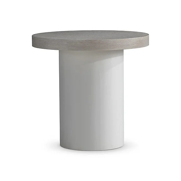 Bernhardt Turo Side Table in Fossil 508122 PROMO