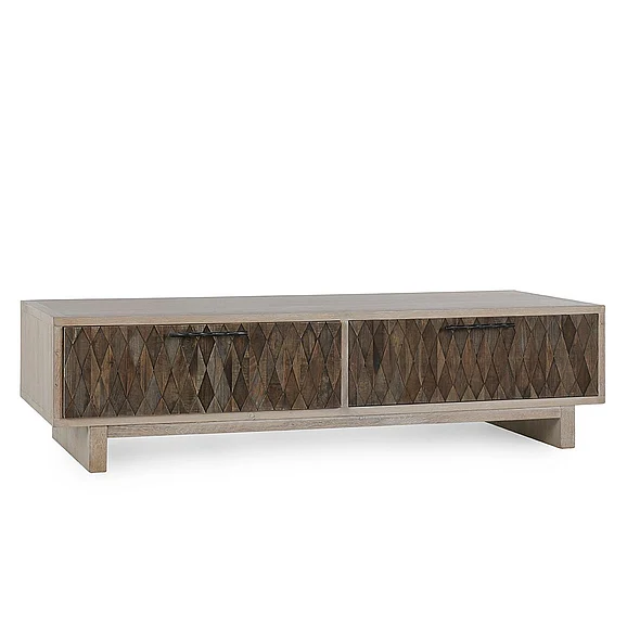 Classic Home Anton 4 Drawer Coffee Table in Beige/Natural 51005308 PROMO