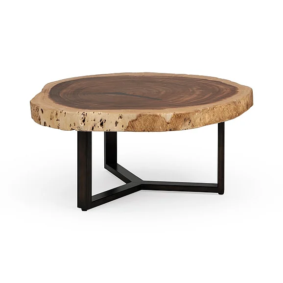 Classic Home Celine Live Edge Coffee Table in Natural 51005352