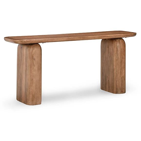 Classic Home Chloe 68" Console Table in Umber 51011790 CLOSEOUT