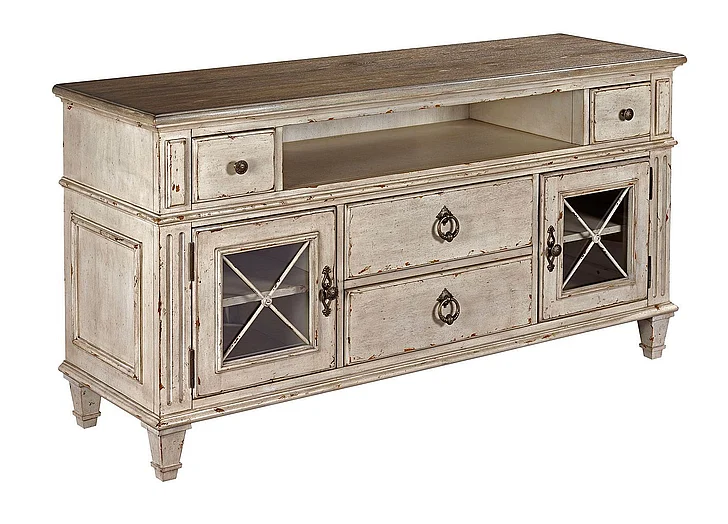 American Drew Southbury Entertainment Console in Fossil 513-585