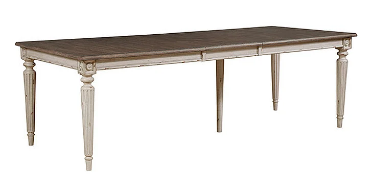 American Drew Southbury Dining Table in Fossil and Parchment 513-744