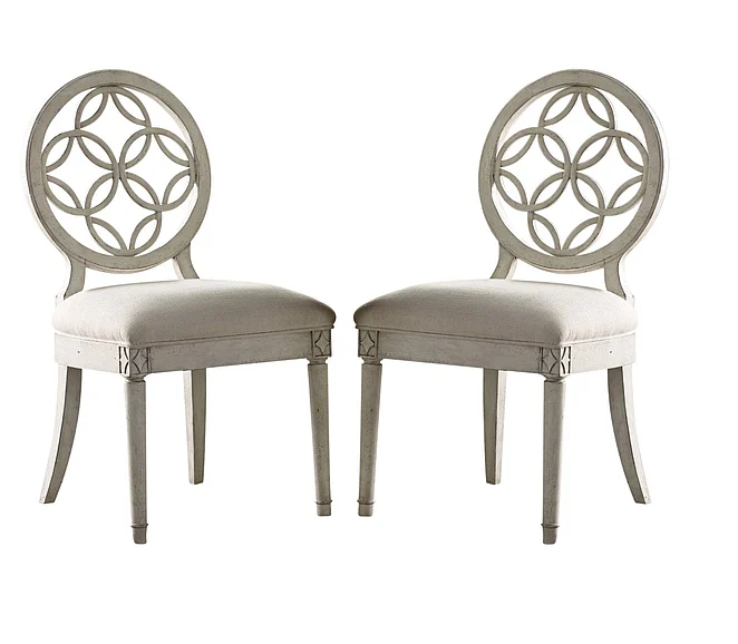 Hooker Furniture Melange Brynlee Side Chair (Set of 2) 638-75006