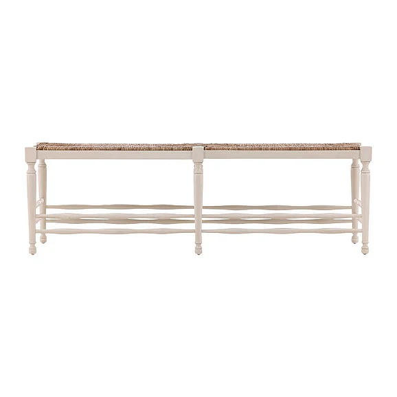 Furniture Classics Cream Reed Bench 51660LT