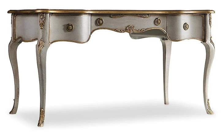 Hooker Furniture WorkWell Writing Desk in Metallic Finish 5198-10458