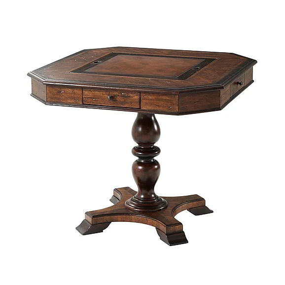Theodore Alexander Ellery Game Table 5200-032