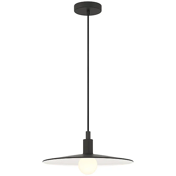 Access Lighting Seoul 1 Light Outdoor Pendant in Black 52005MG-BL