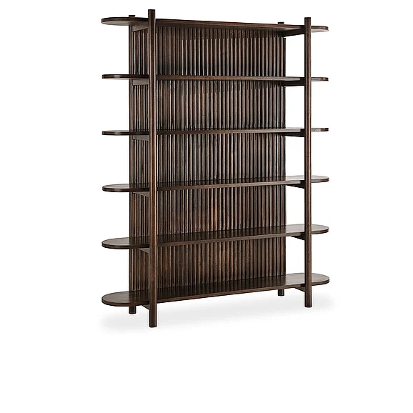 Classic Home Redford 81" Tall Bookcase in Brown 52010877 PROMO