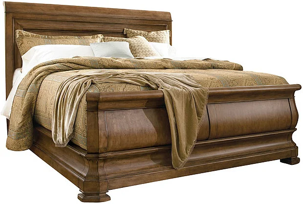 Universal Furniture New Lou Louie P's Cal King Sleigh Bed