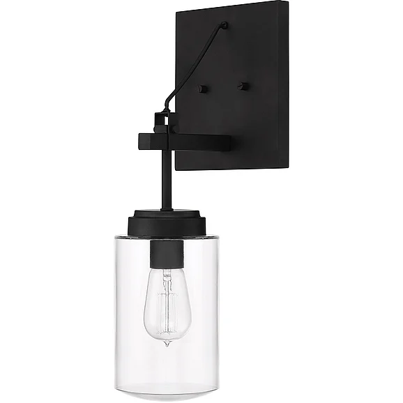 Craftmade Crosspoint 1 Light Outdoor Wall Sconce Espresso 52161-ESP