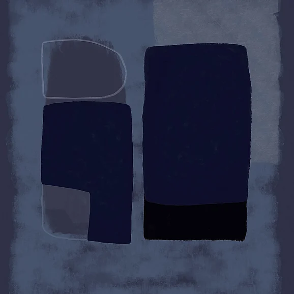York Eijffinger Blue Abstract Wall Mural 395894