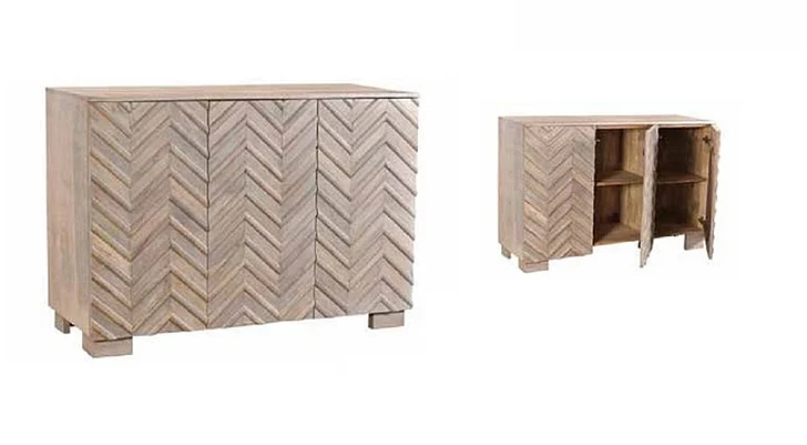 Moti Furniture Zane 3-Door Sideboard 52229005A