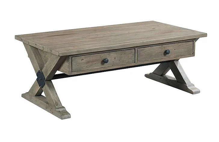Hammary Hamilton Reclamation Place Rectangular Coffee Table 523-910 CLOSEOUT