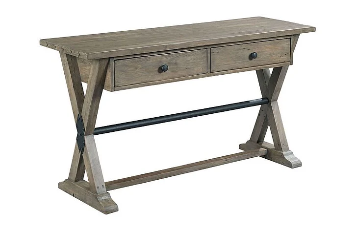 Hammary Hamilton Reclamation Place Sofa Table in Natural 523-925 CLOSEOUT