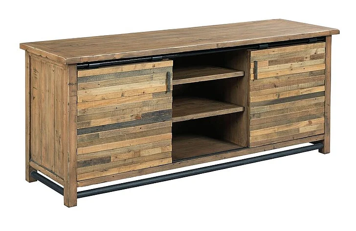 Hammary Hamilton Reclamation Place Entertainment Console in Natural 523-926 CLOSEOUT