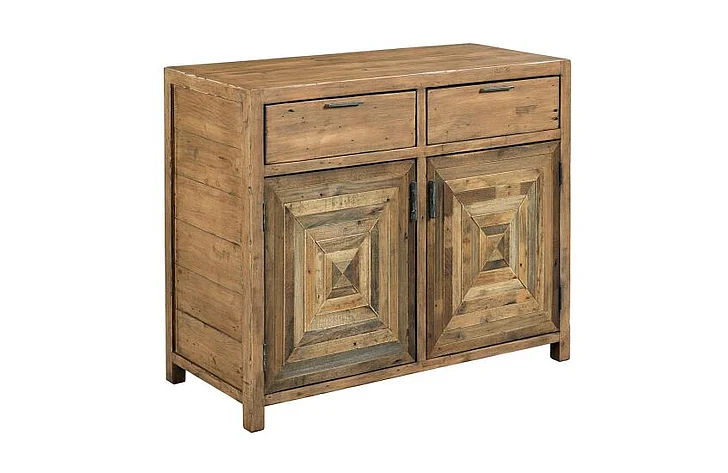 Hammary Hamilton Reclamation Place Accent Cabinet in Brown 523-936 CLOSEOUT