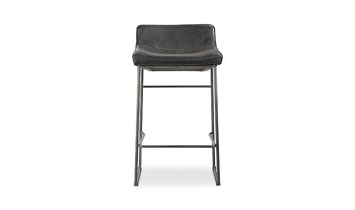 Moe's Home Collection Starlet Counter Stool (Set of 2) in Black PK-1106-02 CLOSEOUT