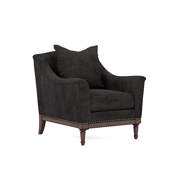 A.R.T. Furniture Magritte Accent Chair in Charcoal 528503-1730AA