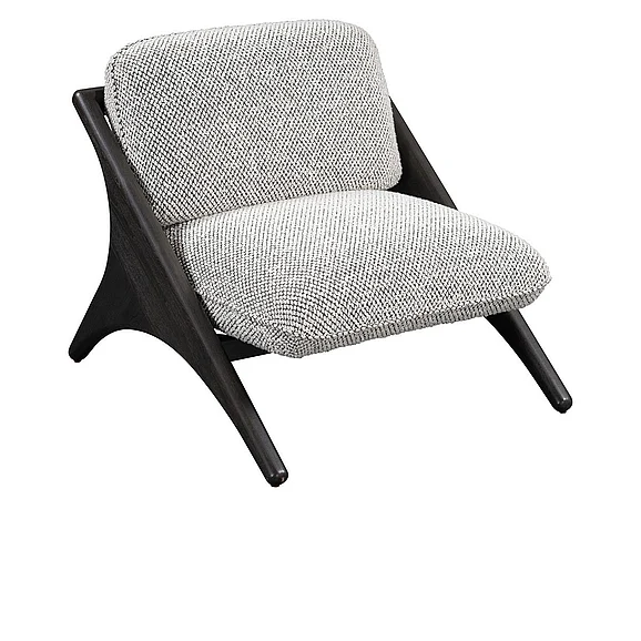 Classic Home Georgia Accent Chair in Gray 53004807 PROMO
