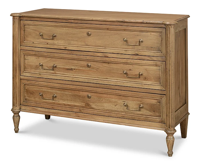 Sarreid Chamberlain Chest Of Drawers in Driftwood 53008