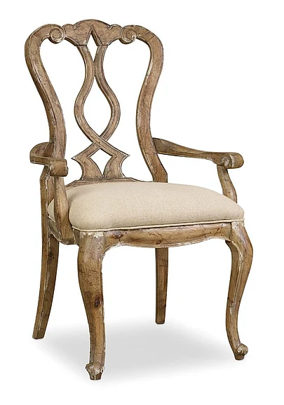 Hooker Furniture Chatelet Splatback Arm Chair (Single Chair)