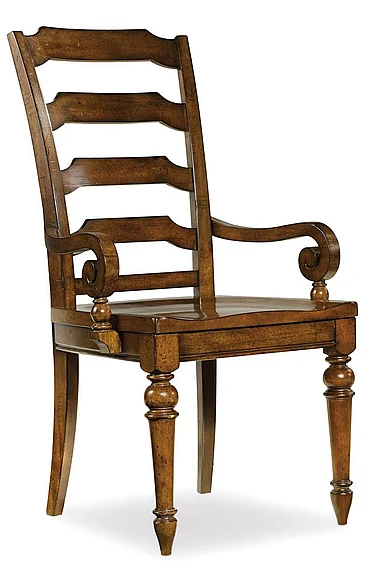 Hooker Furniture Tynecastle Ladderback Arm Chair (Set of 2) 5323-75300