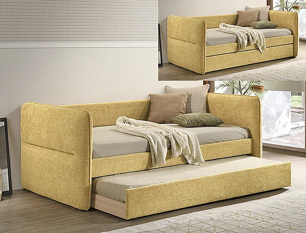Crown Mark Philipa Daybed in Gold