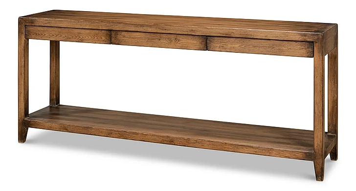 Sarreid Anton Console in French Walnut 53282