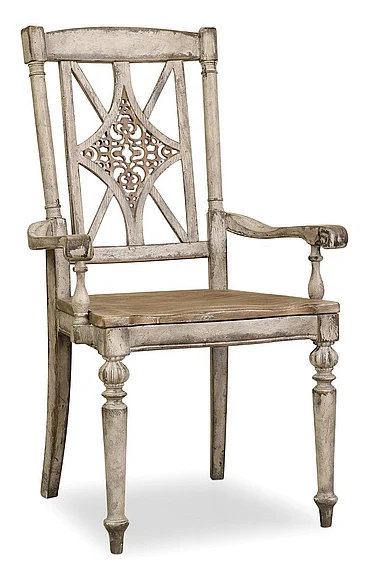 Hooker Furniture Chatelet Fretback Arm Chair (Set of 2) 5351-75300 CLOSEOUT