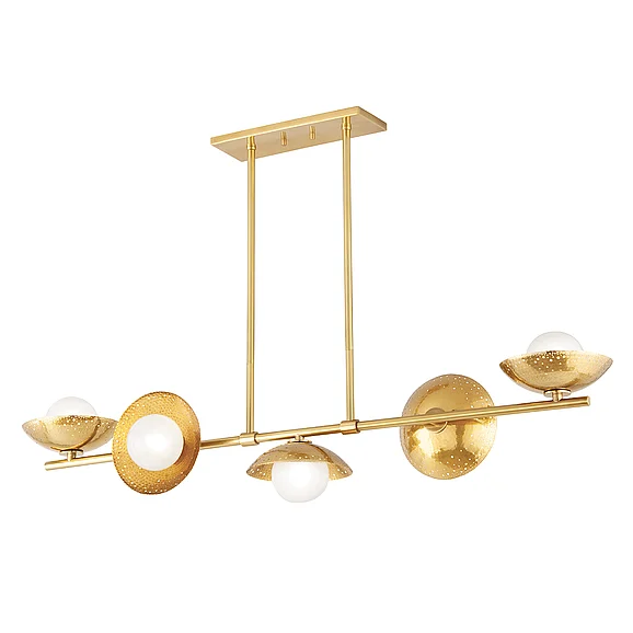 Hudson Valley Lighting Glimmer Linear 5355-AGB