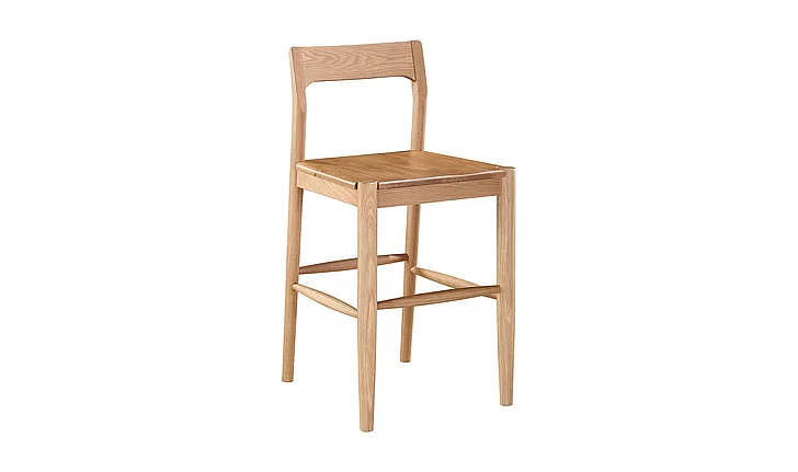 Moe's Home Collection Owing Counter Stool in Natural Oak BC-1124-24