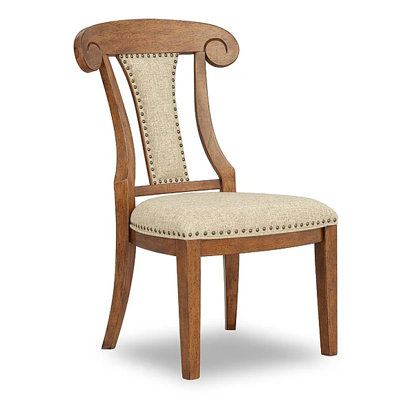Legacy Classic Echelon Wood Back Side Chair in Heritage Walnut 5380-140 (Set of 2)