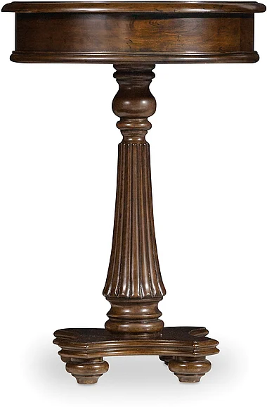 Hooker Furniture Leesburg Martini Table in Dark Wood 5381-80117