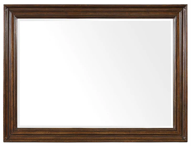 Hooker Furniture Leesburg Landscape Mirror in Mahogany 5381-90008