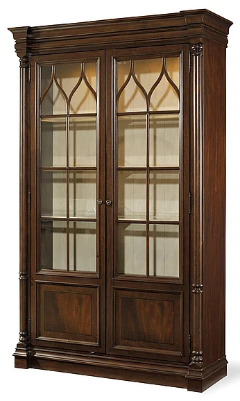 Hooker Furniture Leesburg Display Cabinet in Mahogany 5381-75906