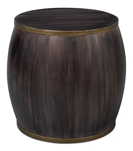 Sarreid Details Side Table in Bluemoon 53880 CLOSEOUT