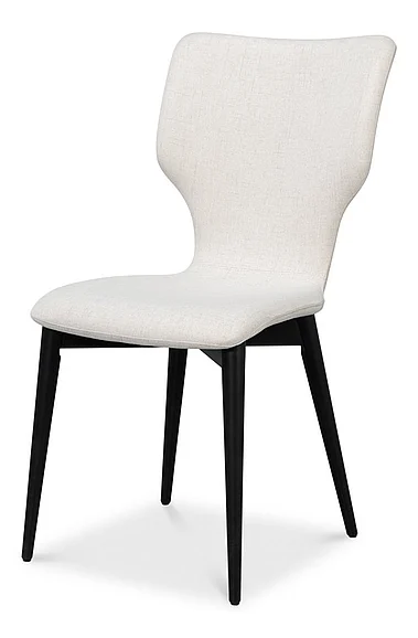 Sarreid Contour Sidechair in Cream 53983 (Set of 2) CLOSEOUT