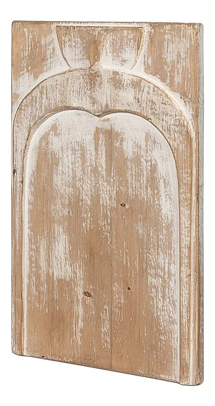 Sarreid Ltd. Riley Carved Panel in Natural 54045