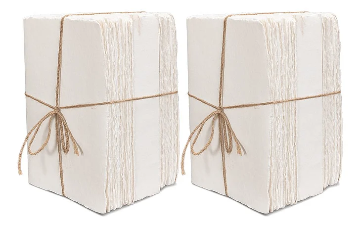 Sarreid Ledger in White 54074 (Set of 6)