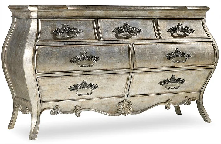 Hooker Furniture Sanctuary Dresser in Silver 5413-90002