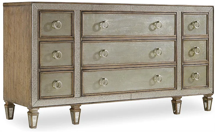 Hooker Furniture Sanctuary Dresser in Medium Wood 5414-90002 CLOSEOUT