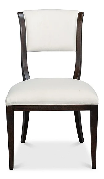 Sarried Trophy Elegant Side Chair in Nero 54181-03TV (Set of 2)