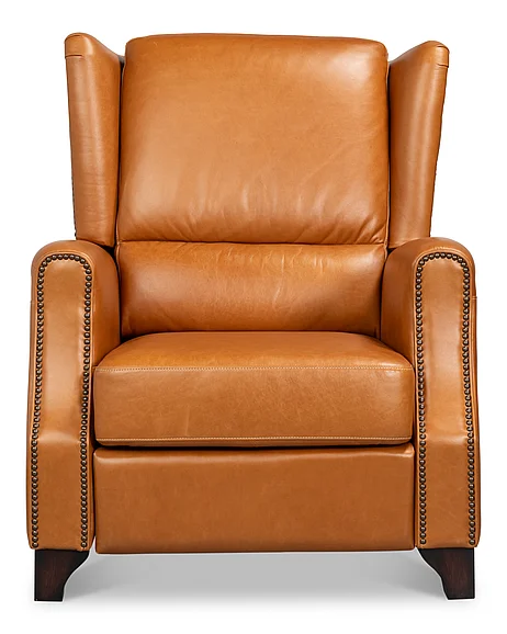 Sarried Bradford Leather Recliner in Brown 54304