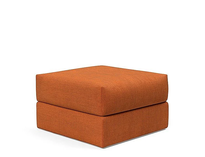 Innovation Living Cornila Ottoman (412 Esina Rust Orange) 543062412
