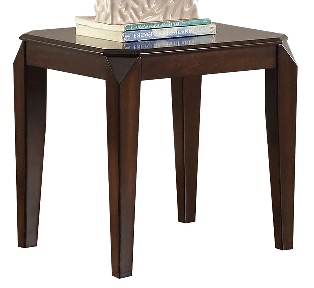 ACME Docila End Table in Walnut 80662