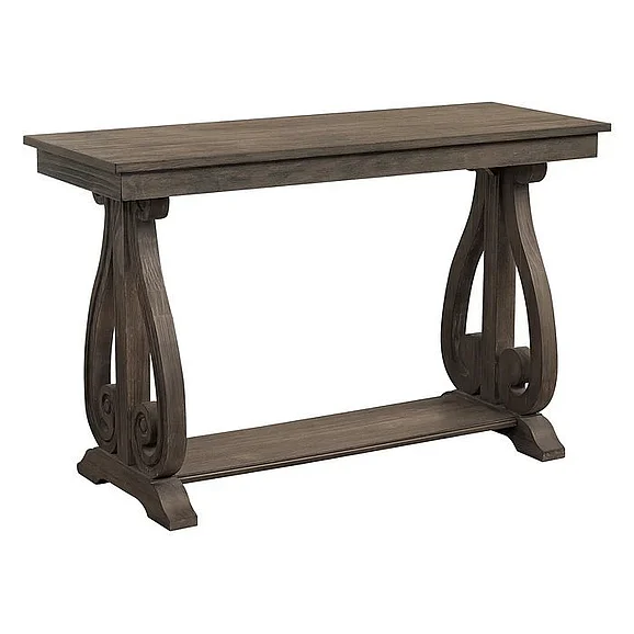 Homelegance Toulon Sofa Table in Dark Oak 5438-05